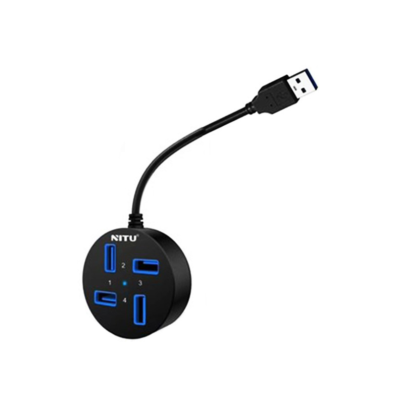 Nitu NT-HUB01 - (1) هاب 4 پورت USB 2.0 نیتو مدل NT-HUB01