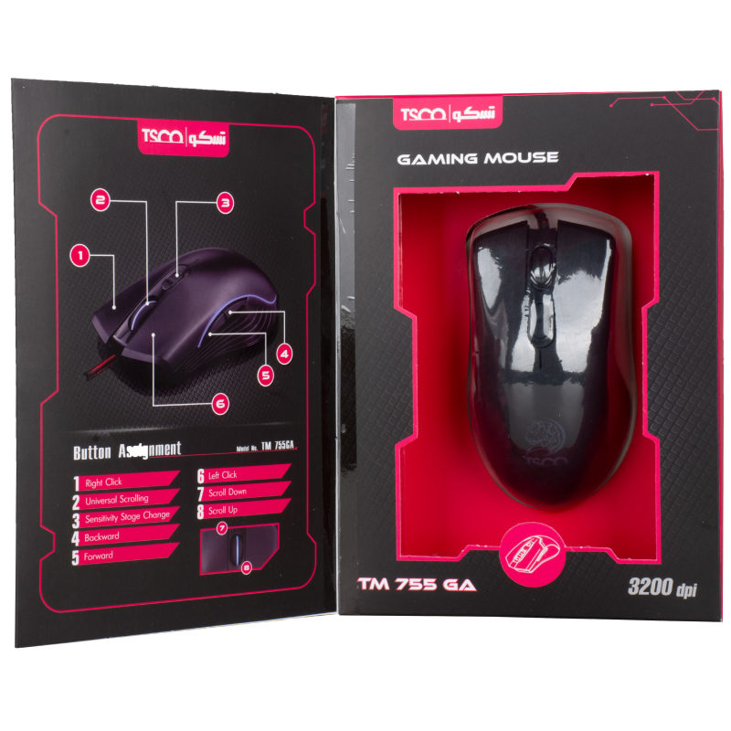 Tsco TM 755 GA ماوس تسکو TM-755-GA